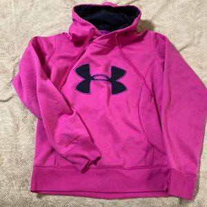Under Armour Semi Fitted Cold Gear Hooded Sweatshirt